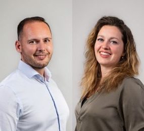 Gründer Flexhaus AG Melvin Sevenich und Bibi Lemmers